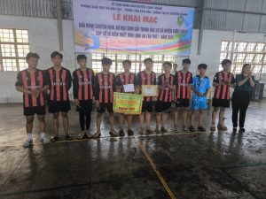Trường THCS Thuận Mỹ tham gia giải bóng chuyền THCS năm 2024